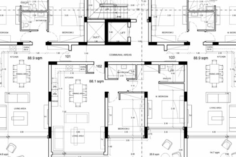 2 bedrooms Penthouse in Agios Athanasios, Limassol, Cyprus No. 28860