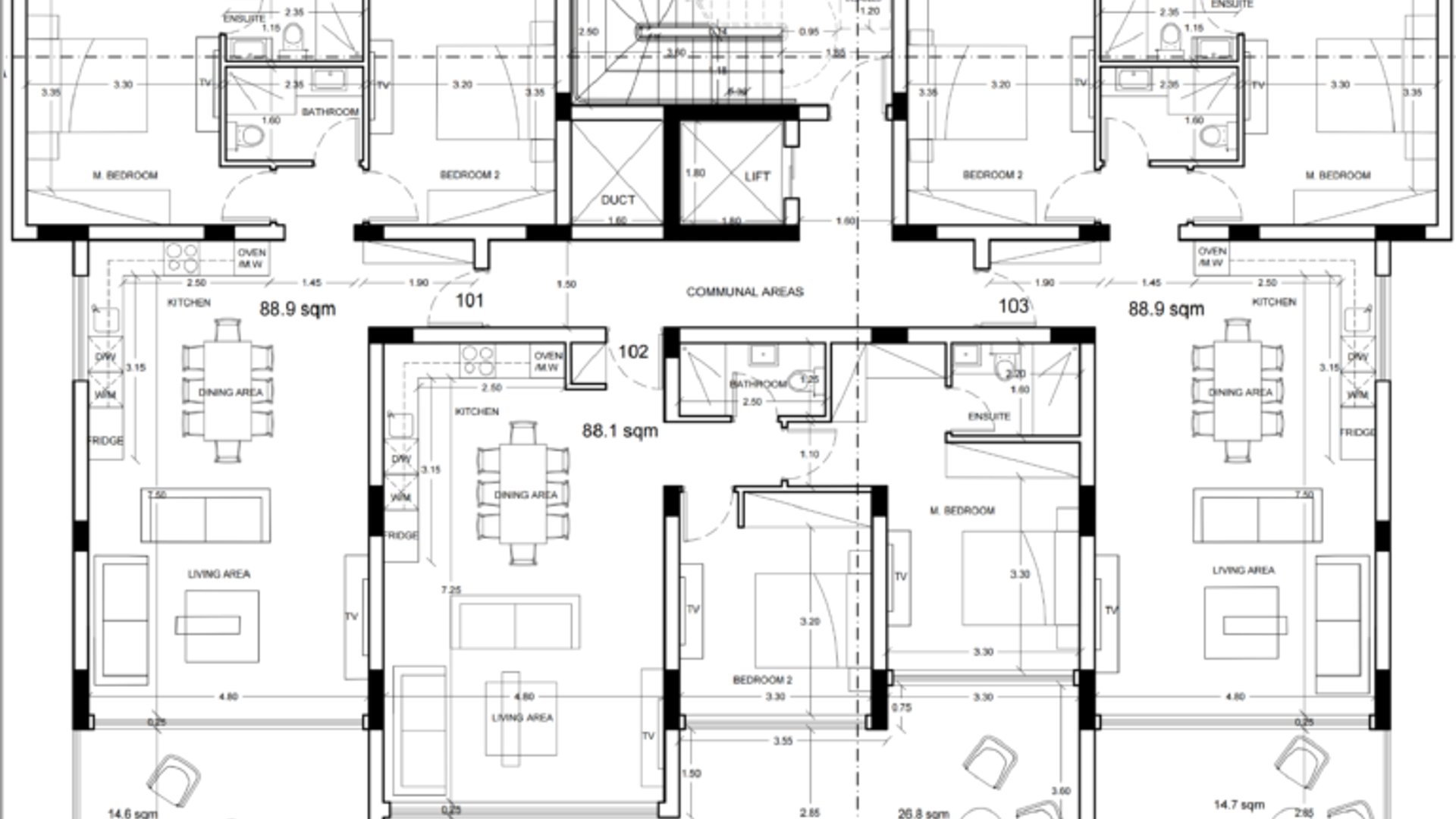 2 bedrooms Penthouse in Agios Athanasios, Limassol, Cyprus No. 28860