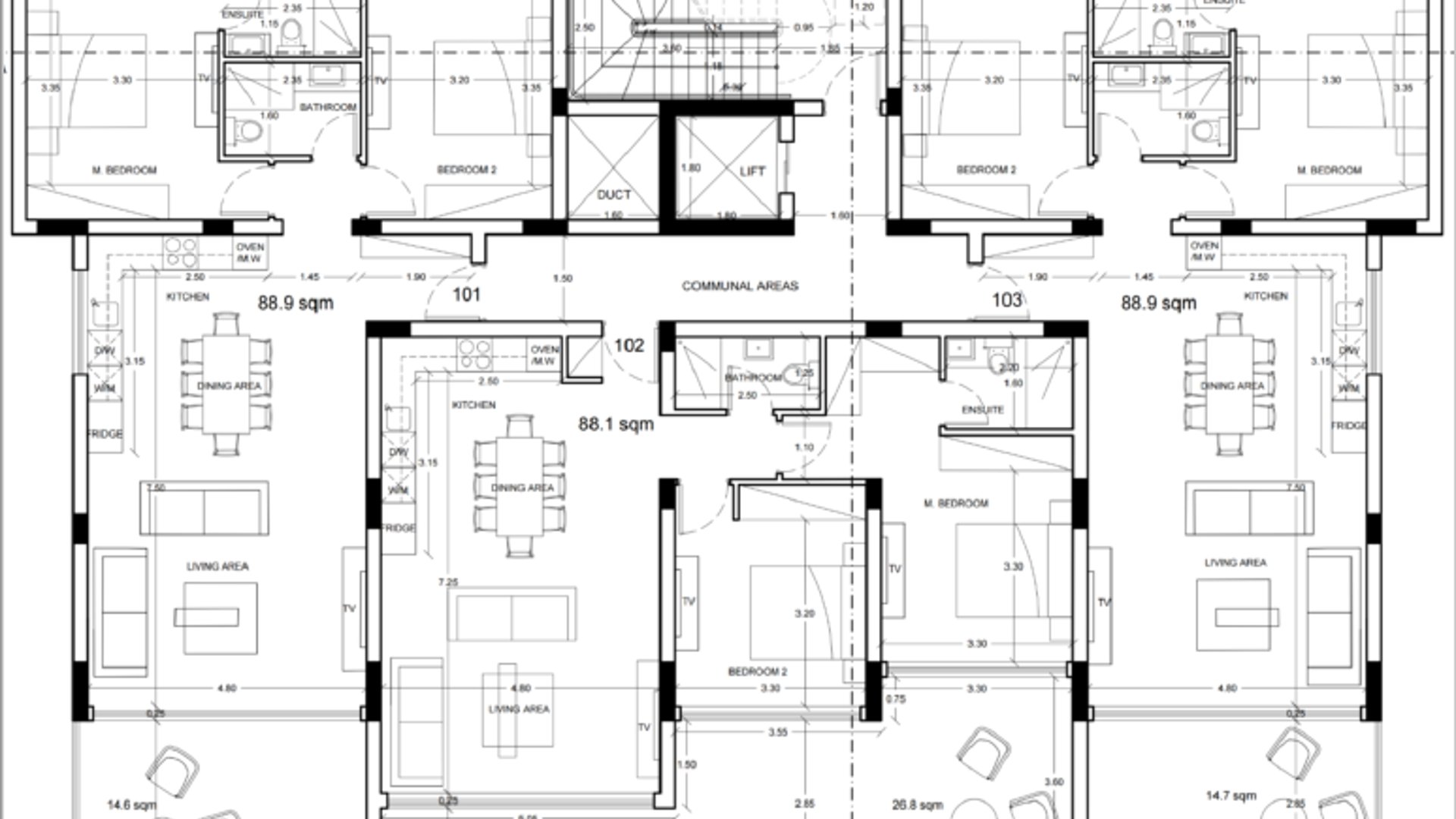 2 chambres Appartement à Agios Athanasios, Limassol, Chypre No. 28859