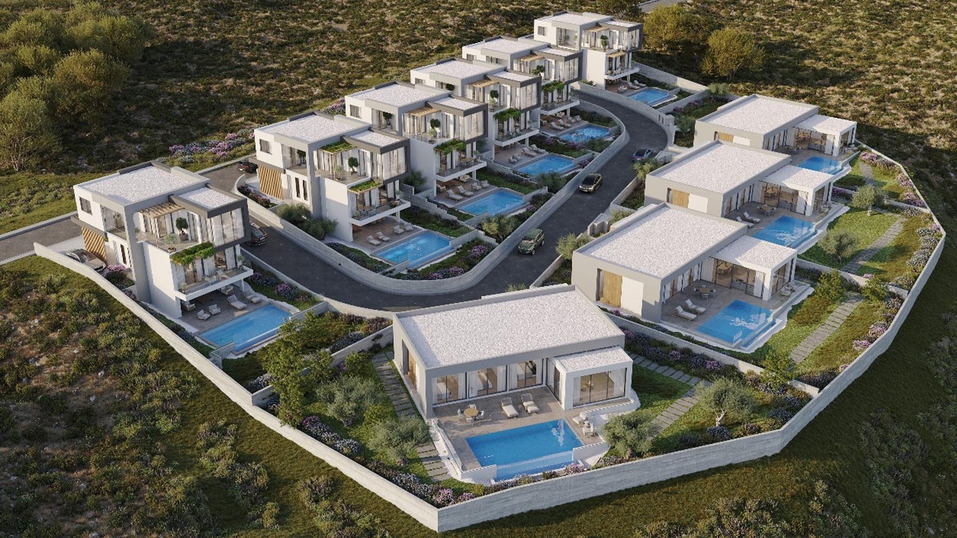 3 dormitorios Villa en Tala Villas Tala, Paphos, Chipre No. 50772