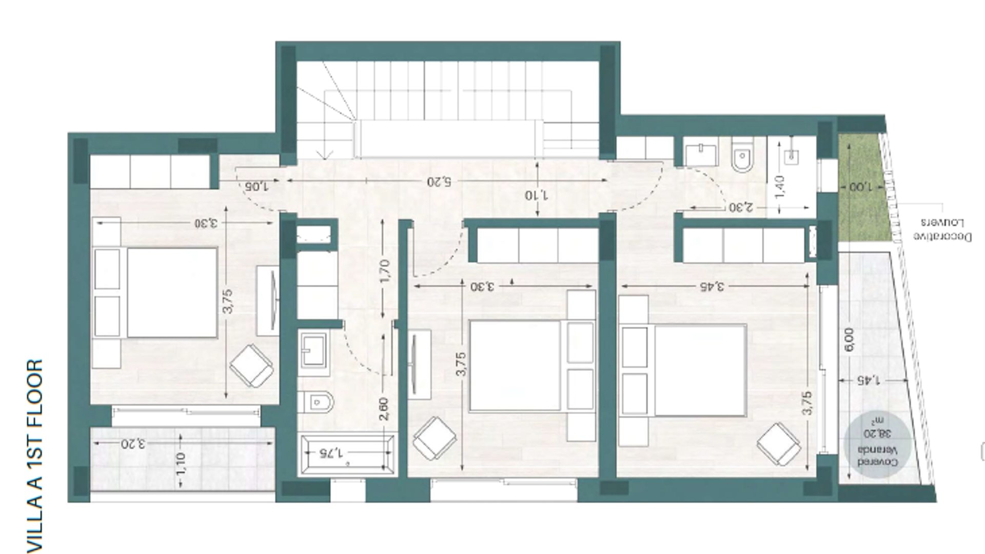 3 dormitorios Villa en Agios Athanasios, Limassol, Chipre No. 28836