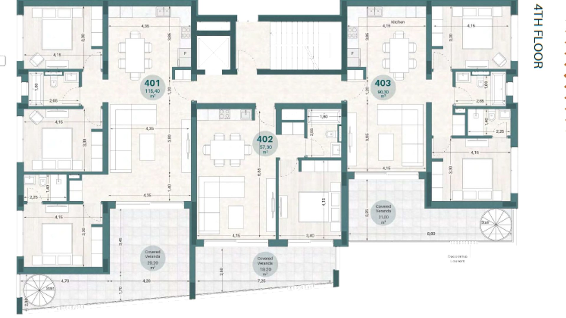 3 bedrooms Penthouse in Agios Athanasios, Limassol, Cyprus No. 28834