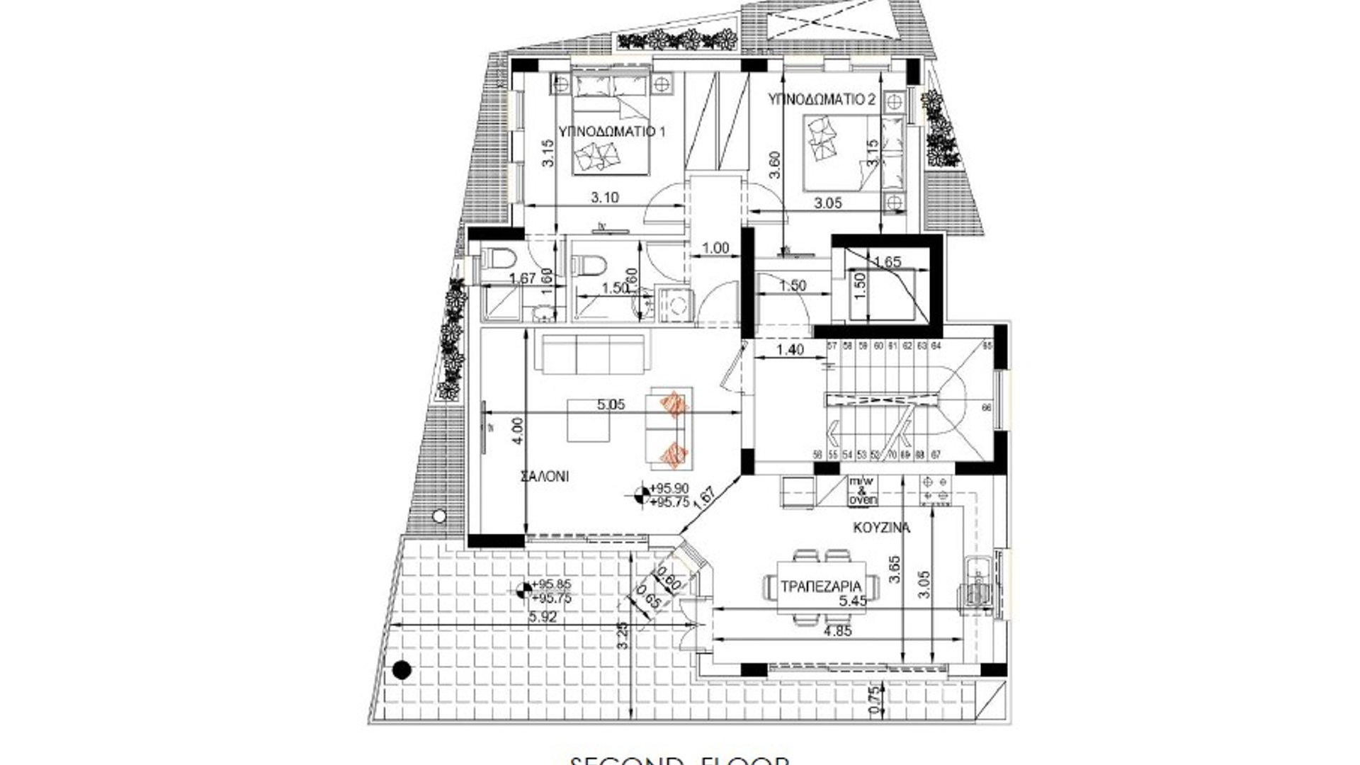 2 chambres Appartement à Agios Athanasios, Limassol, Chypre No. 31070