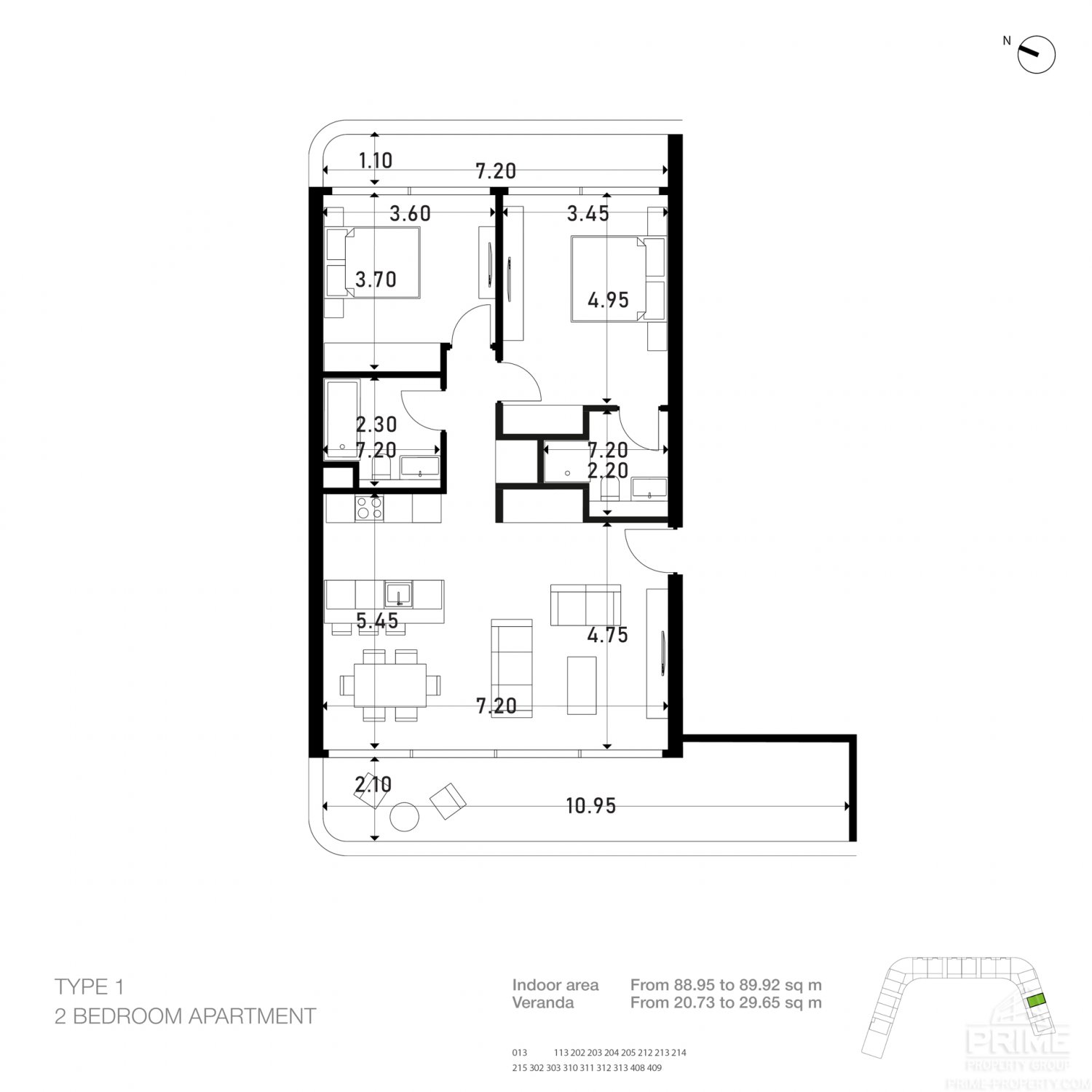 2 chambres Appartement à Potamos tis Germasogeias, Germasogeia, Limassol, Chypre No. 31067