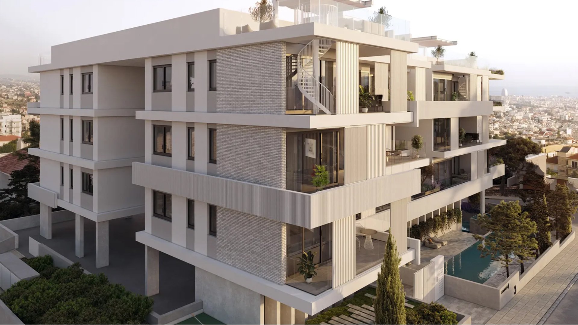 3 dormitorios Ático en Limassol, Chipre No. 28735