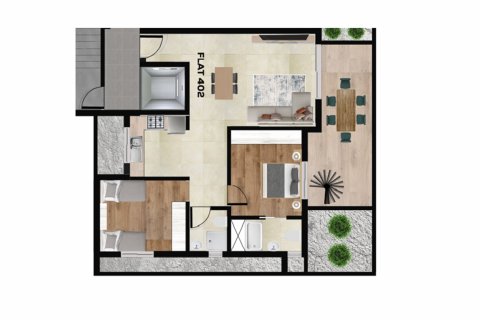 3 bedrooms Penthouse in Larnaca, Larnaka, Cyprus No. 26574