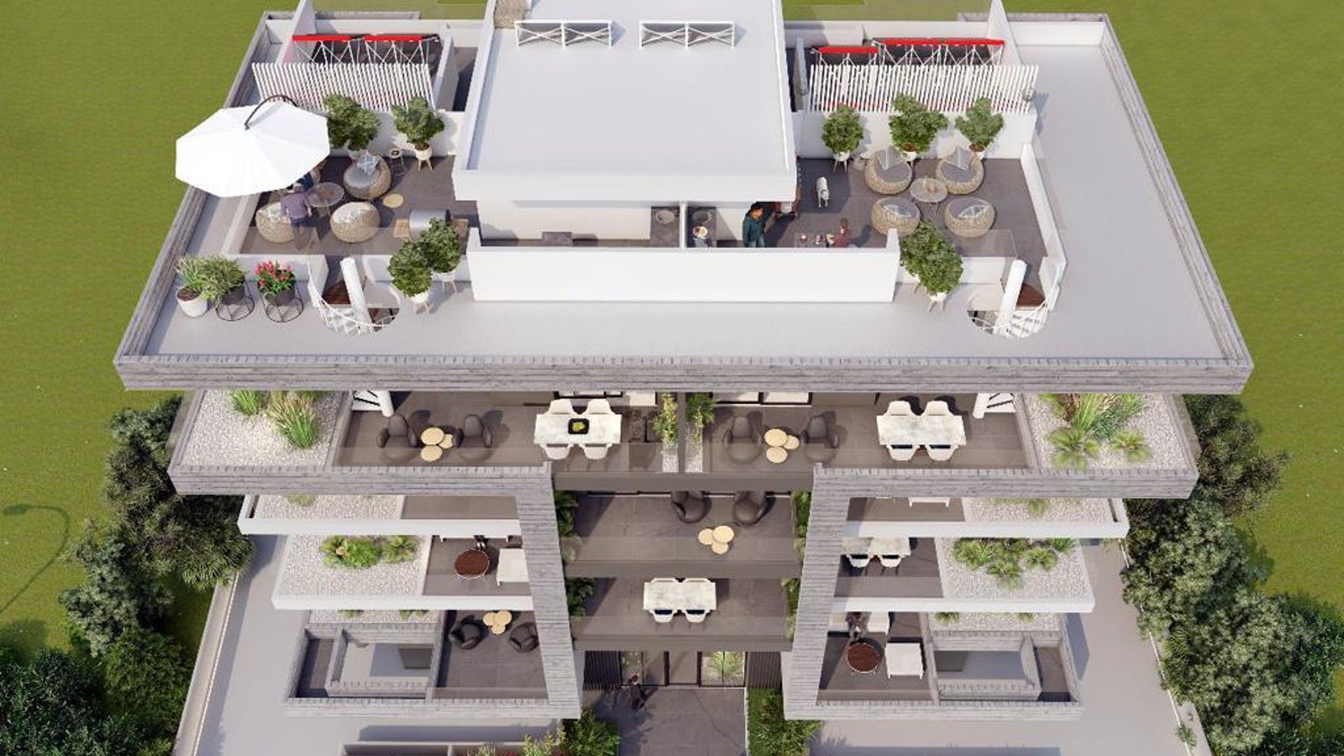 3 chambres Penthouse à Larnaca, Larnaka, Chypre No. 26574