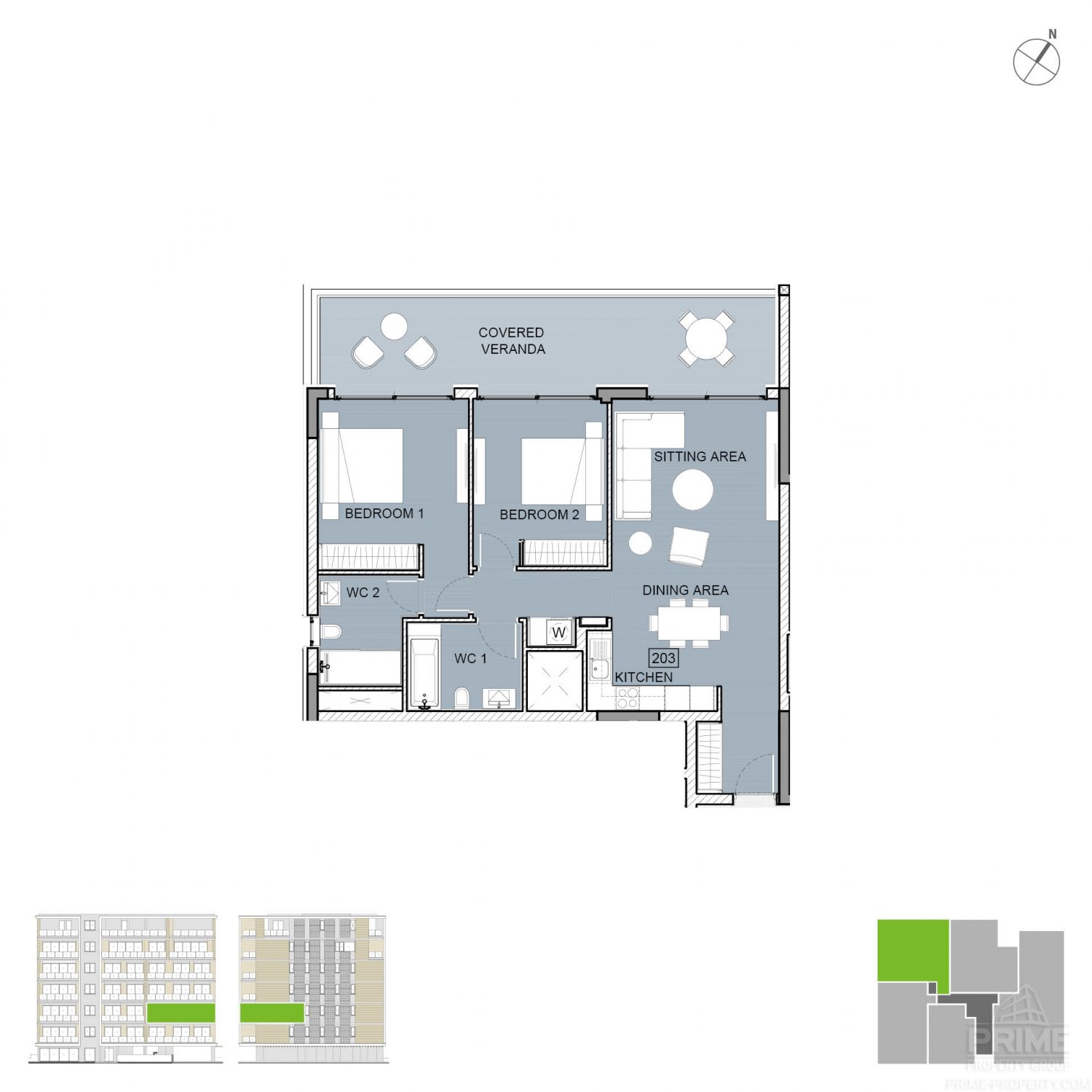 2 chambres Appartement à Potamos tis Germasogeias, Germasogeia, Limassol, Chypre No. 4602