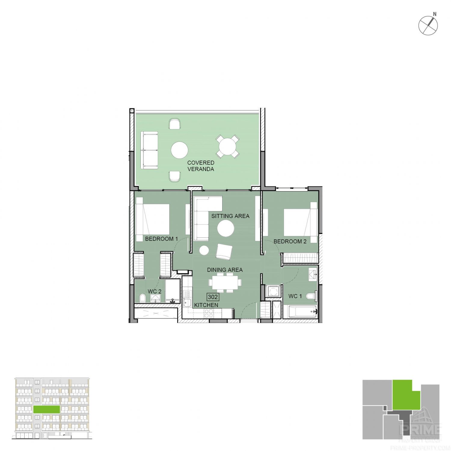 2 chambres Appartement à Potamos tis Germasogeias, Germasogeia, Limassol, Chypre No. 4605