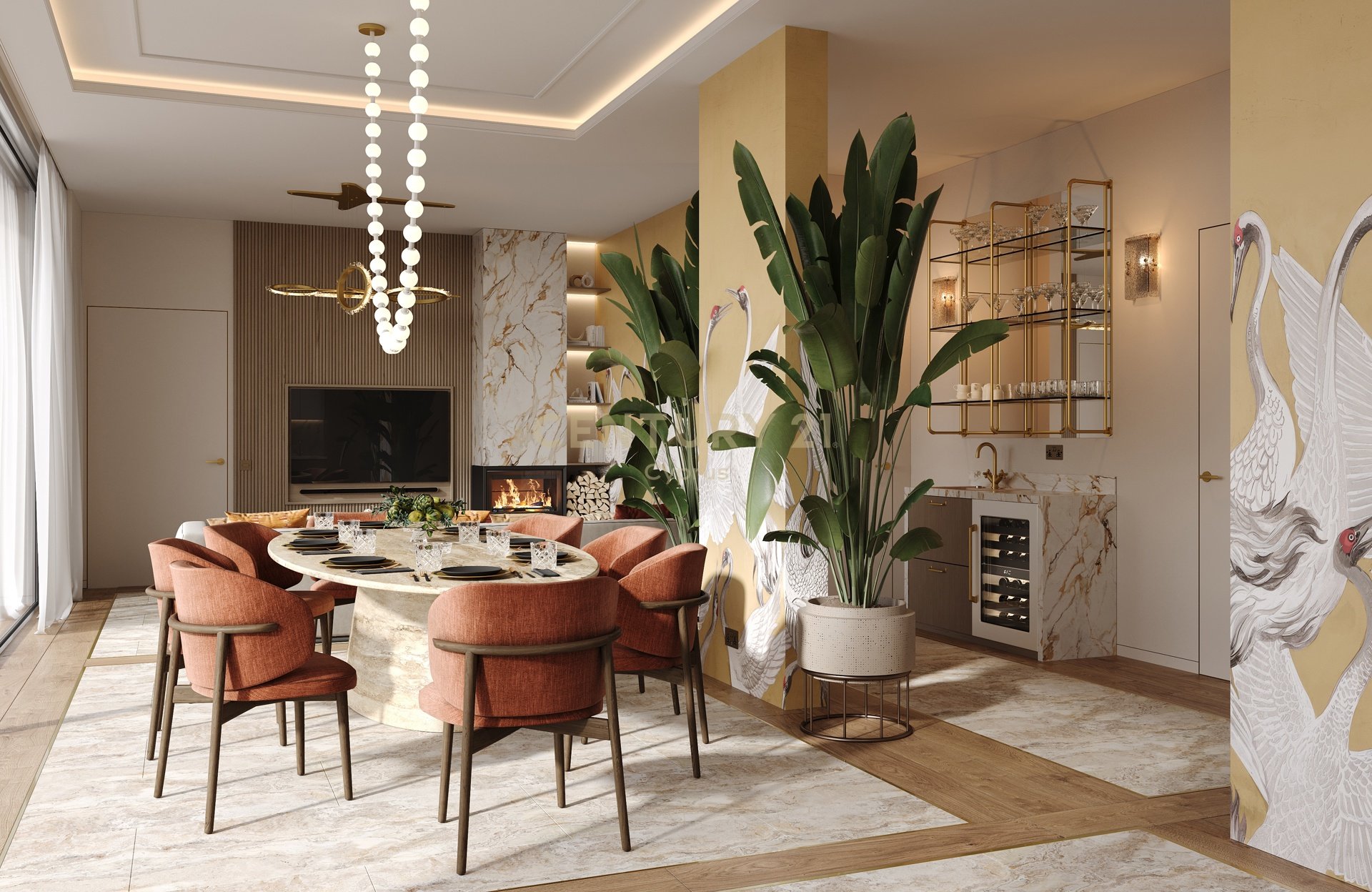 3 chambres Penthouse à Limassol, Chypre No. 55278