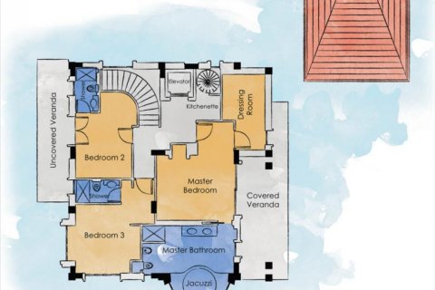 Studio Villa in Paphos,  No. 38204 13