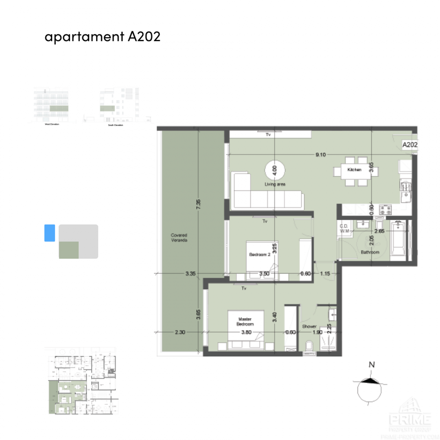 2 chambres Appartement à Potamos tis Germasogeias, Germasogeia, Limassol, Chypre No. 29461