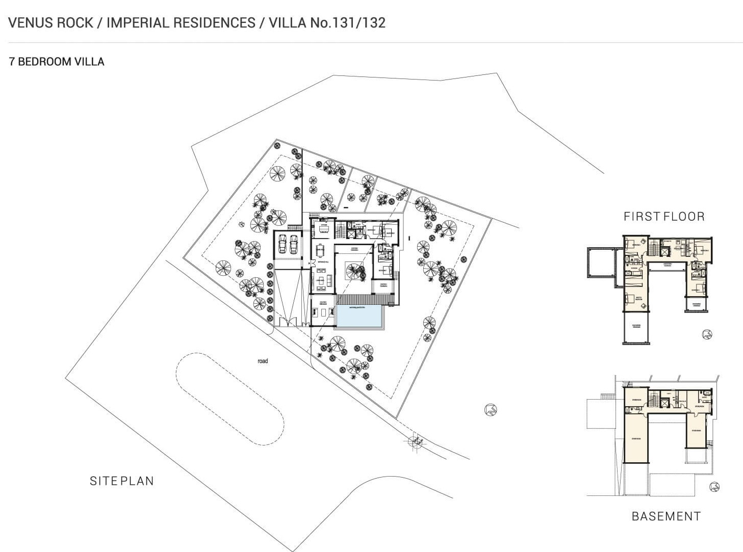 7 dormitorios Villa en IMPERIAL RESIDENCES Kouklia, Paphos, Chipre No. 5784