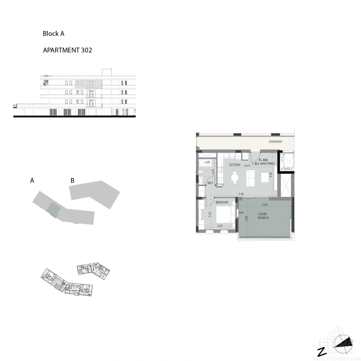 1 chambre Appartement à Cypress Grove Agios Tychonas, Limassol, Chypre No. 4641