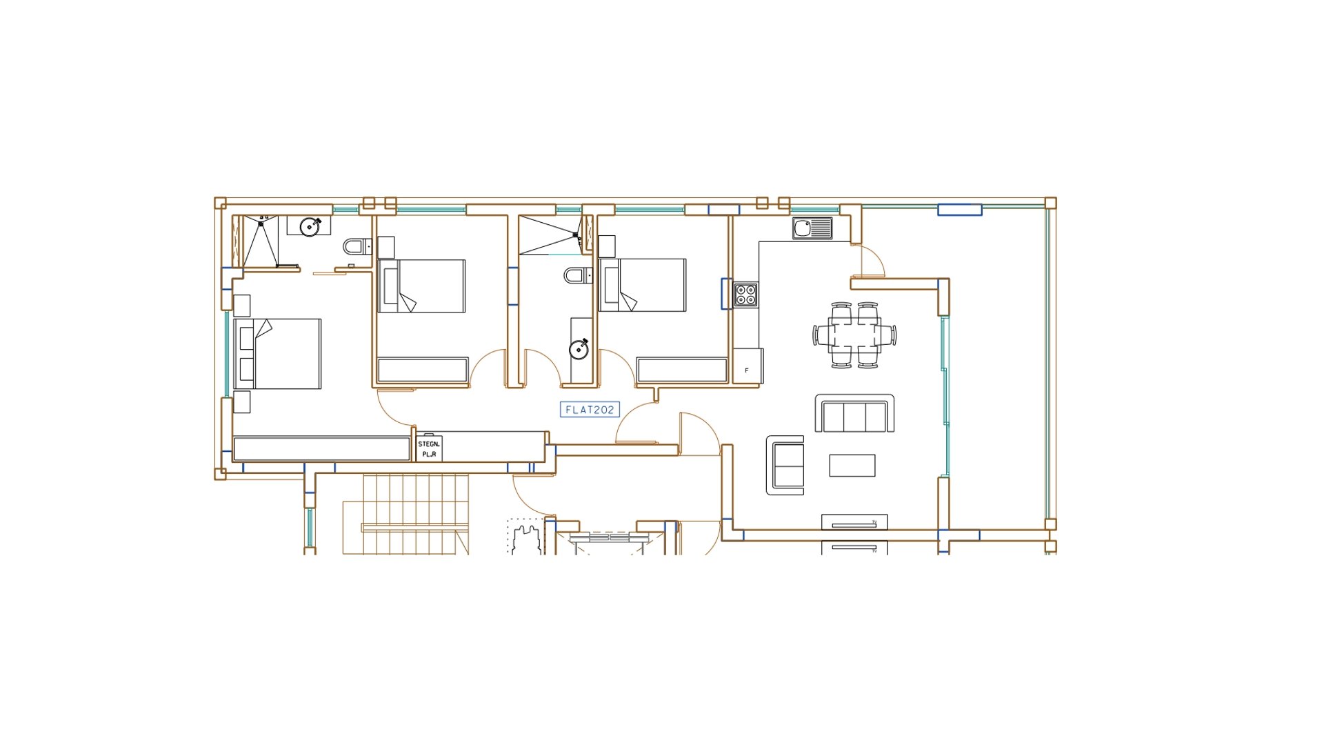 2 chambres Appartement à Larnaca, Larnaka, Chypre No. 26675