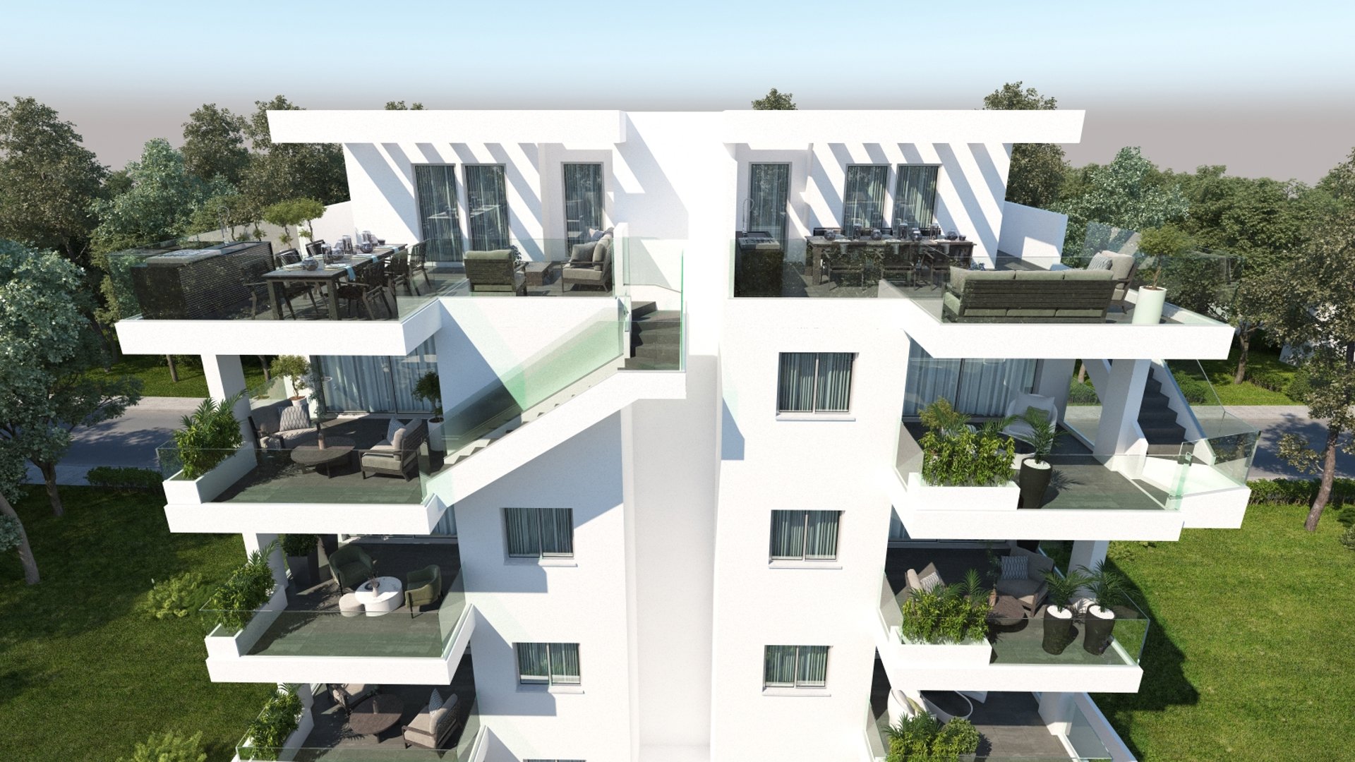 2 chambres Penthouse à Larnaca, Larnaka, Chypre No. 26678