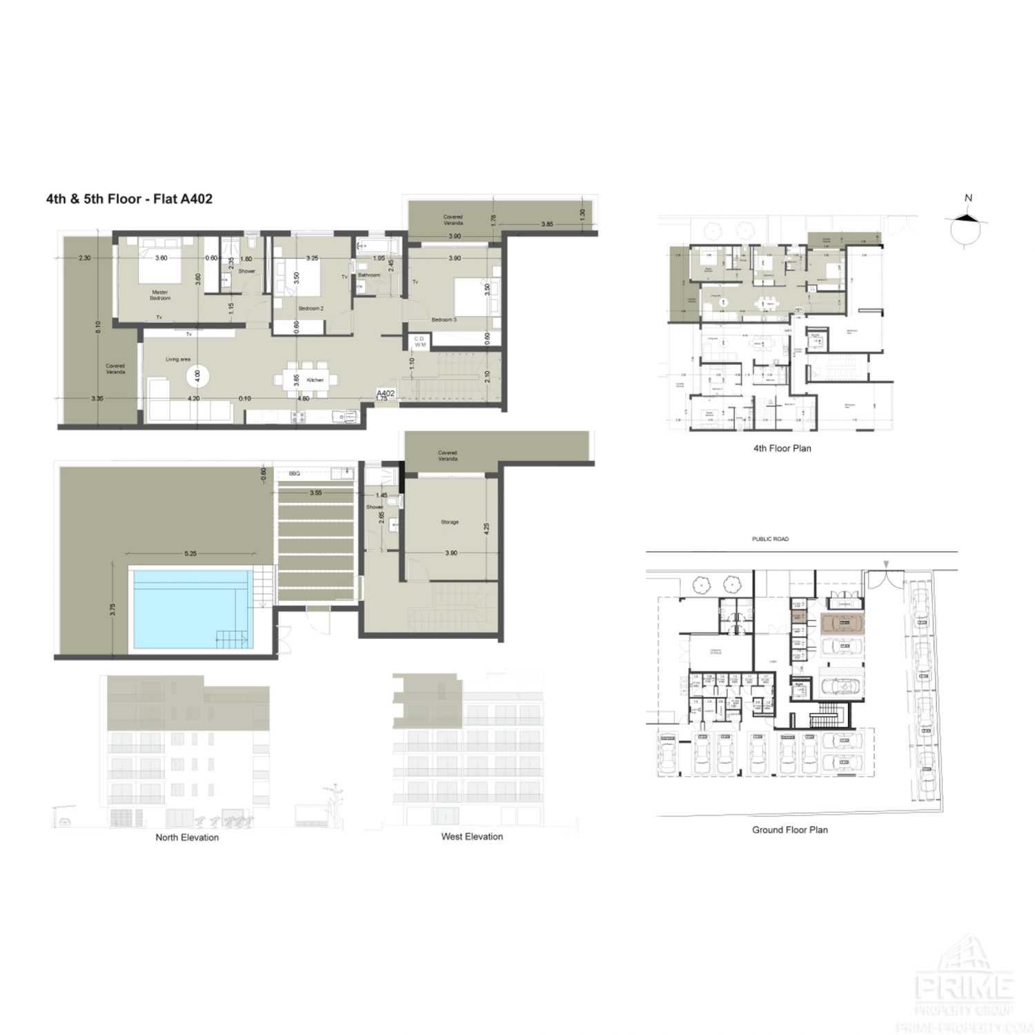 3 bedrooms Penthouse in Potamos tis Germasogeias, Germasogeia, Limassol, Cyprus No. 27050