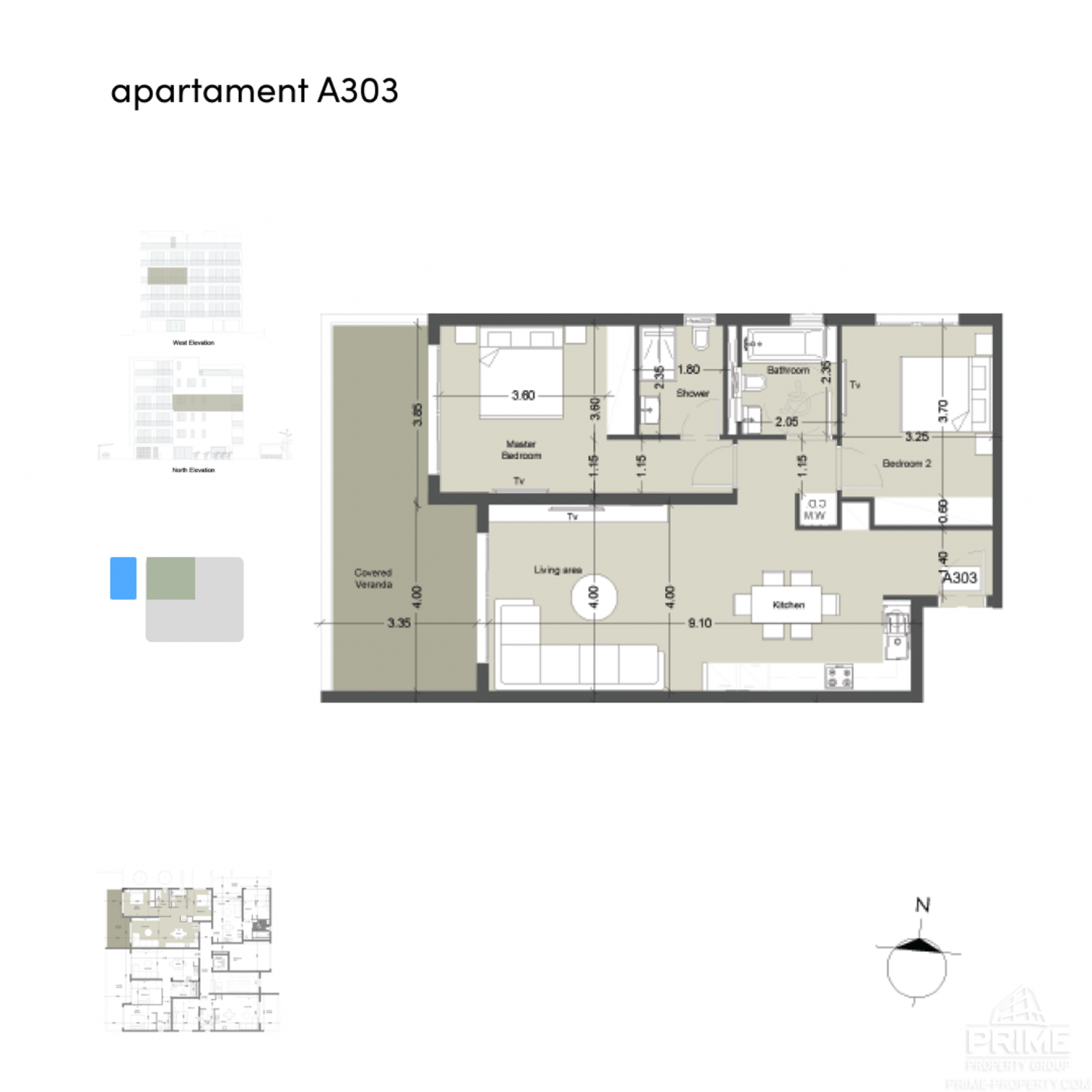 2 chambres Appartement à Potamos tis Germasogeias, Germasogeia, Limassol, Chypre No. 27047