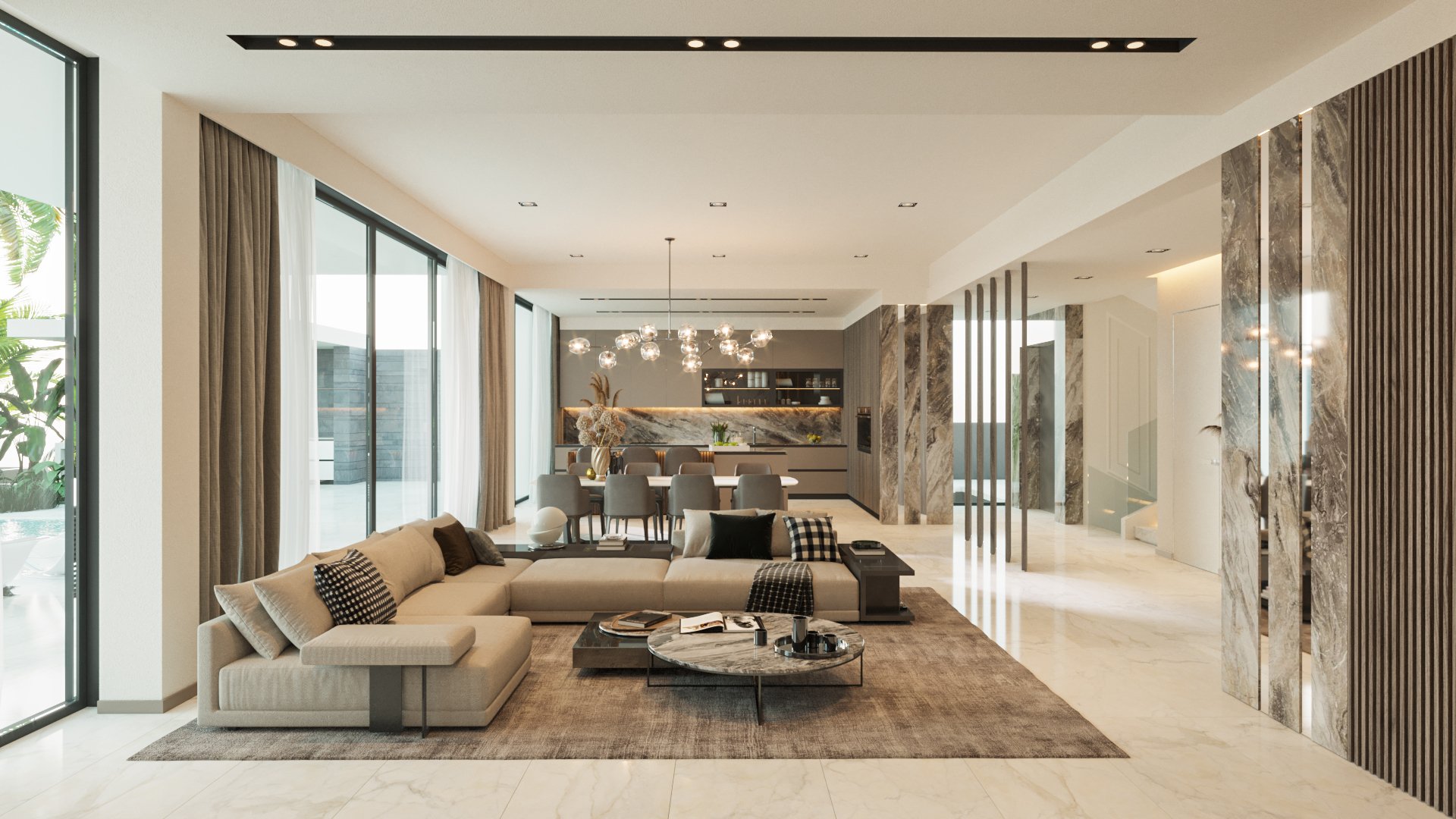 4 chambres Villa à Agios Tychonas, Limassol, Chypre No. 28934