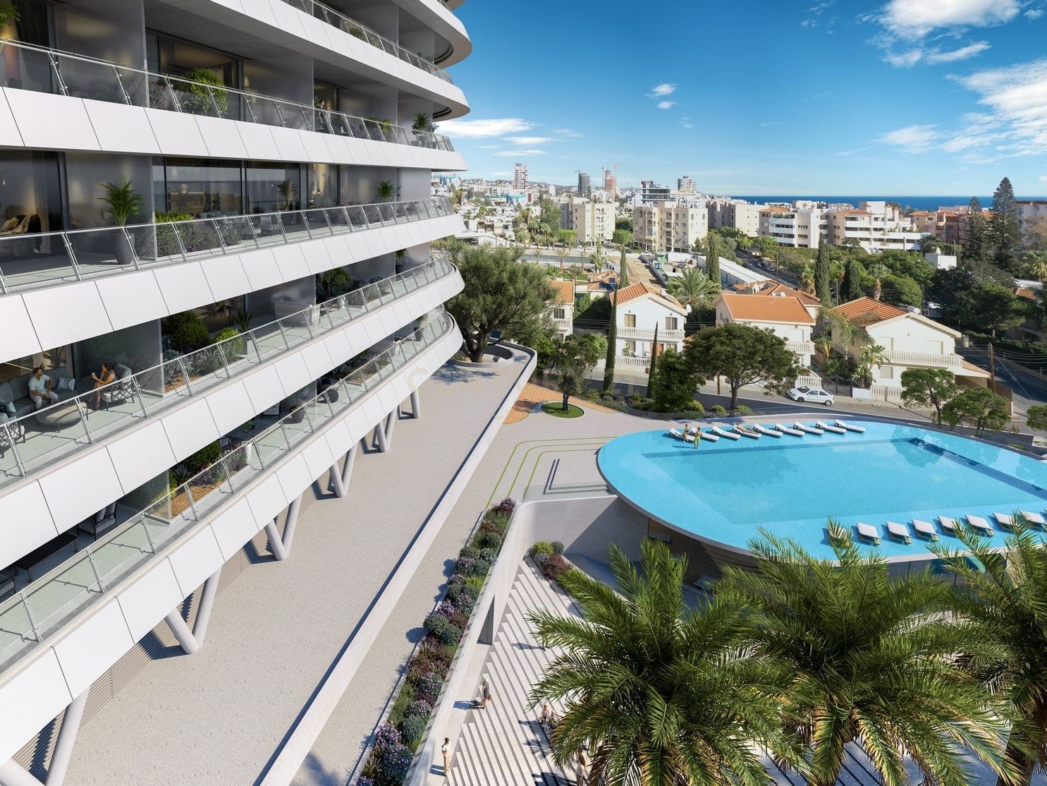 1 bedroom Apartment in Germasogeia, Limassol, Cyprus No. 24744