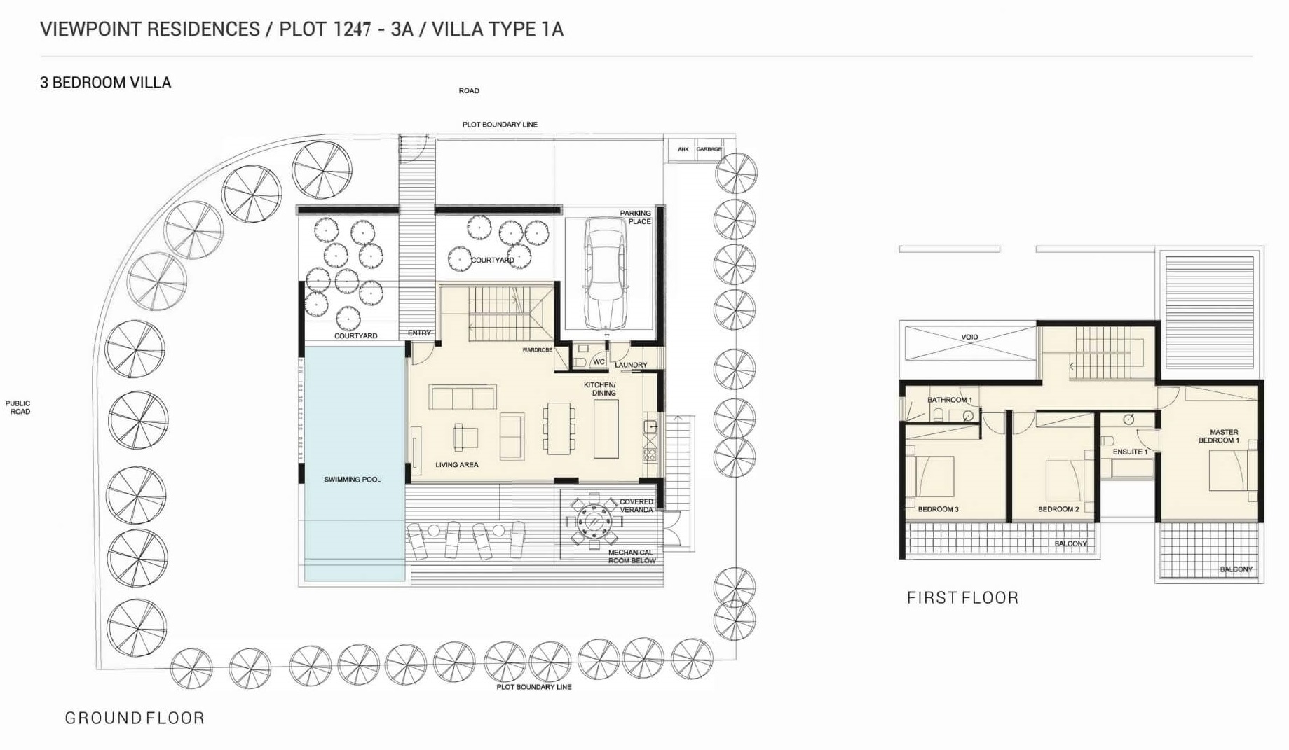 3 bedrooms Villa in Viewpoint Hills Pegeia, Paphos, Cyprus No. 9191