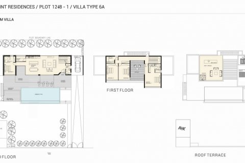 Villa floor plan «4BR-15», 4 bedrooms in Viewpoint Hills