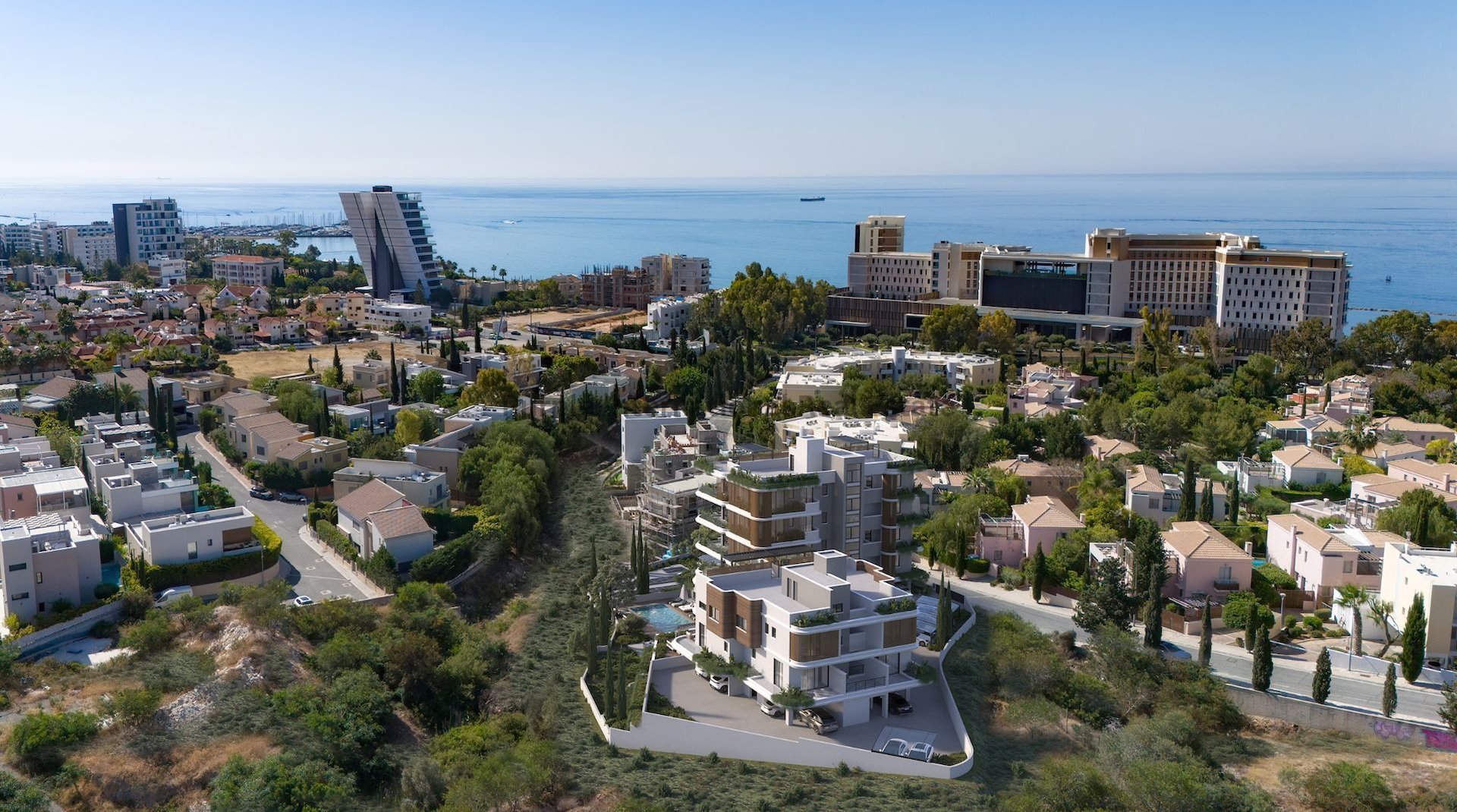 4 dormitorios Apartamento en Agios Tychonas, Limassol, Chipre No. 39389