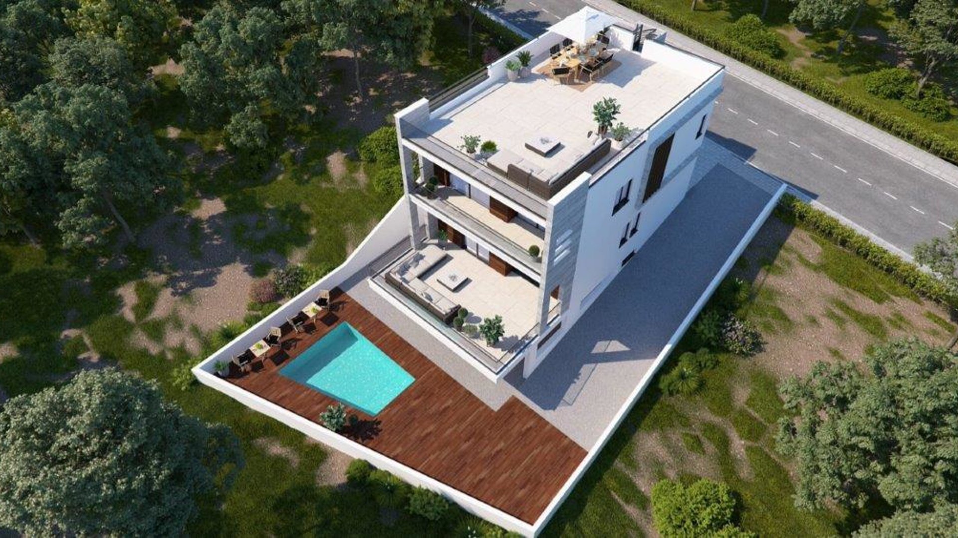 4 chambres Villa à Geroskípou, Paphos, Chypre No. 28309