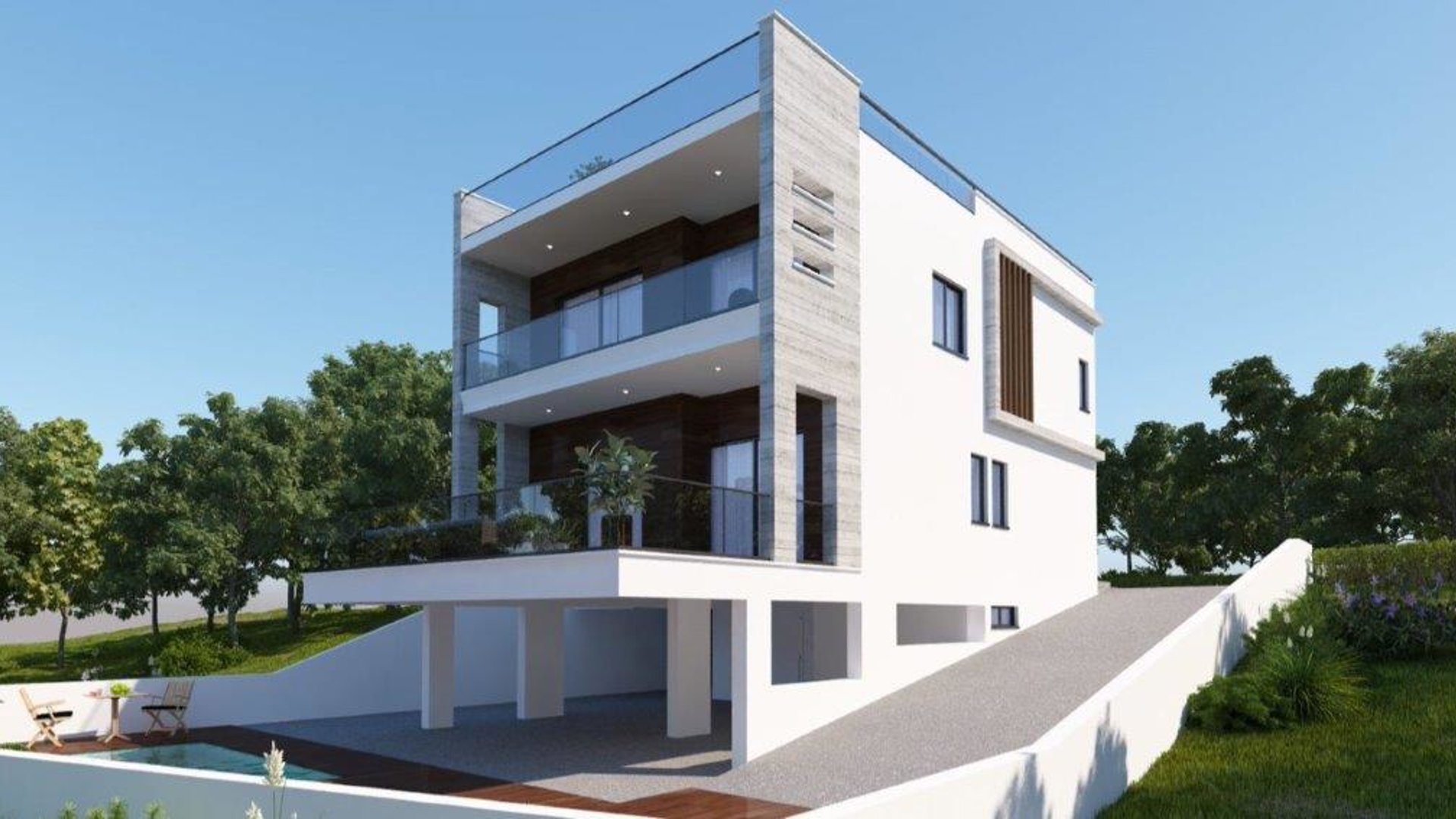 4 chambres Villa à Geroskípou, Paphos, Chypre No. 28309