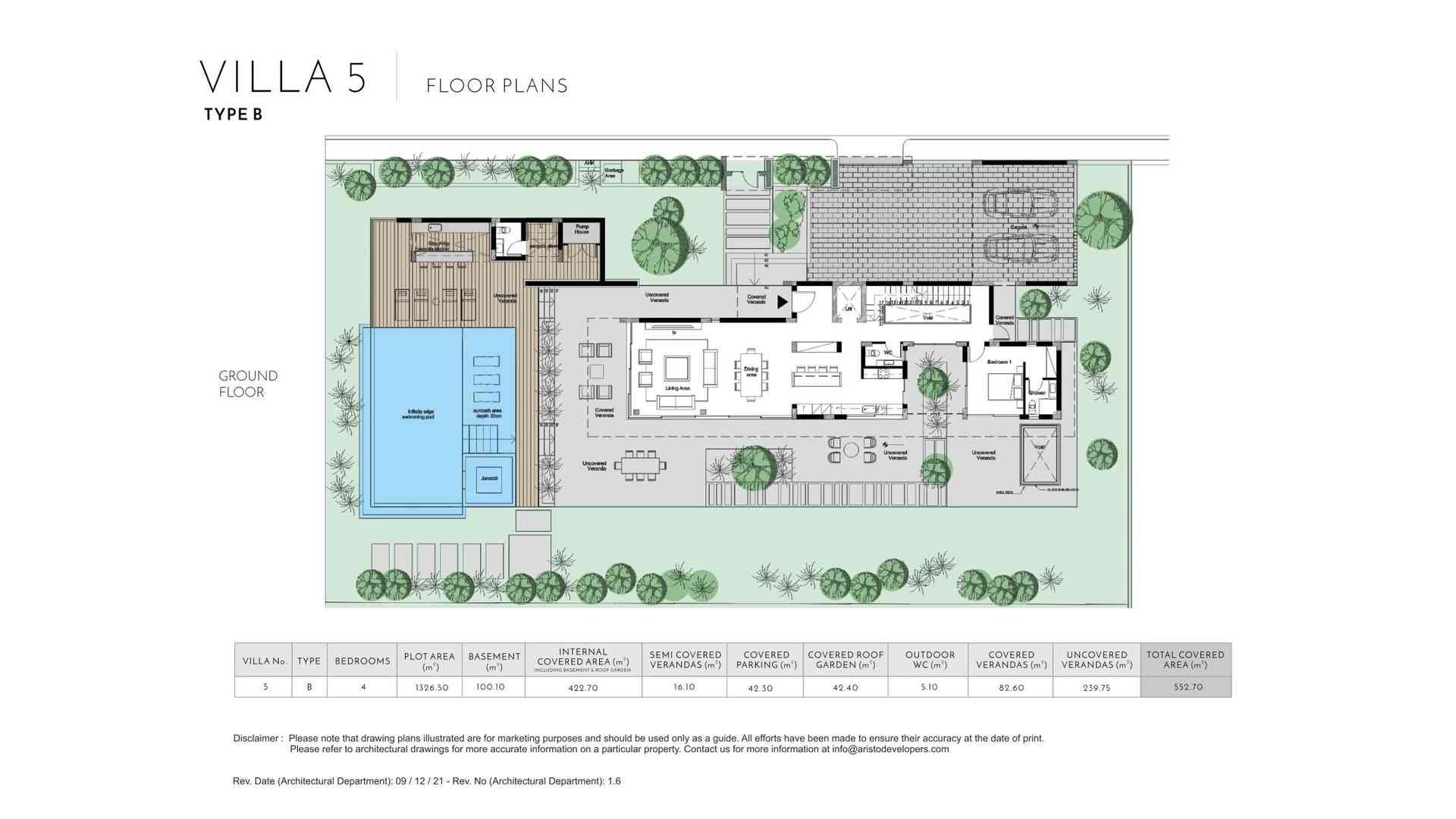 4 bedrooms Villa in CALMA VILLAS Polis, Paphos, Cyprus No. 5395
