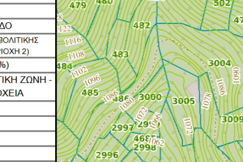 Земельный участок 837м2 в Агрос, Лимасол, № 56793 2