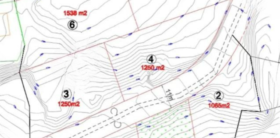 1065m2 Land in Monagroulli, Limassol, No. 40484