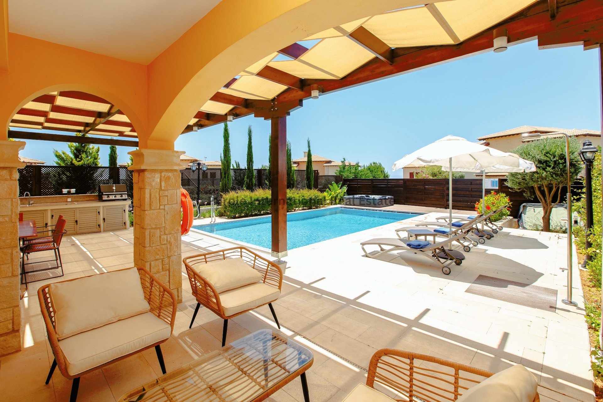 Вилла с 3 спальнями в Aphrodite Hills, Куклия, Пафос, Кипр № 7499
