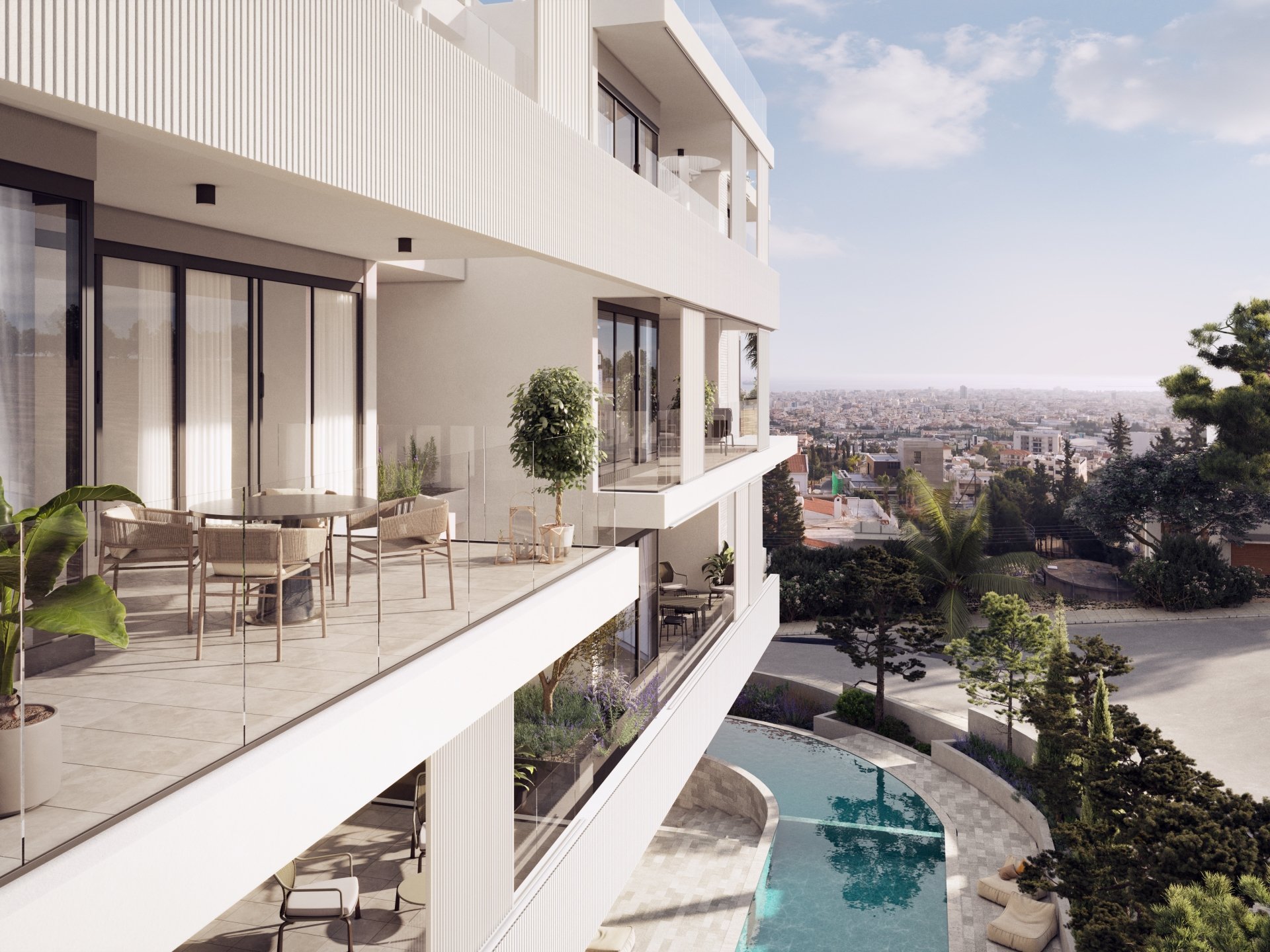 2 dormitorios Apartamento en Mesa Geitonia, Limassol, Chipre No. 6367