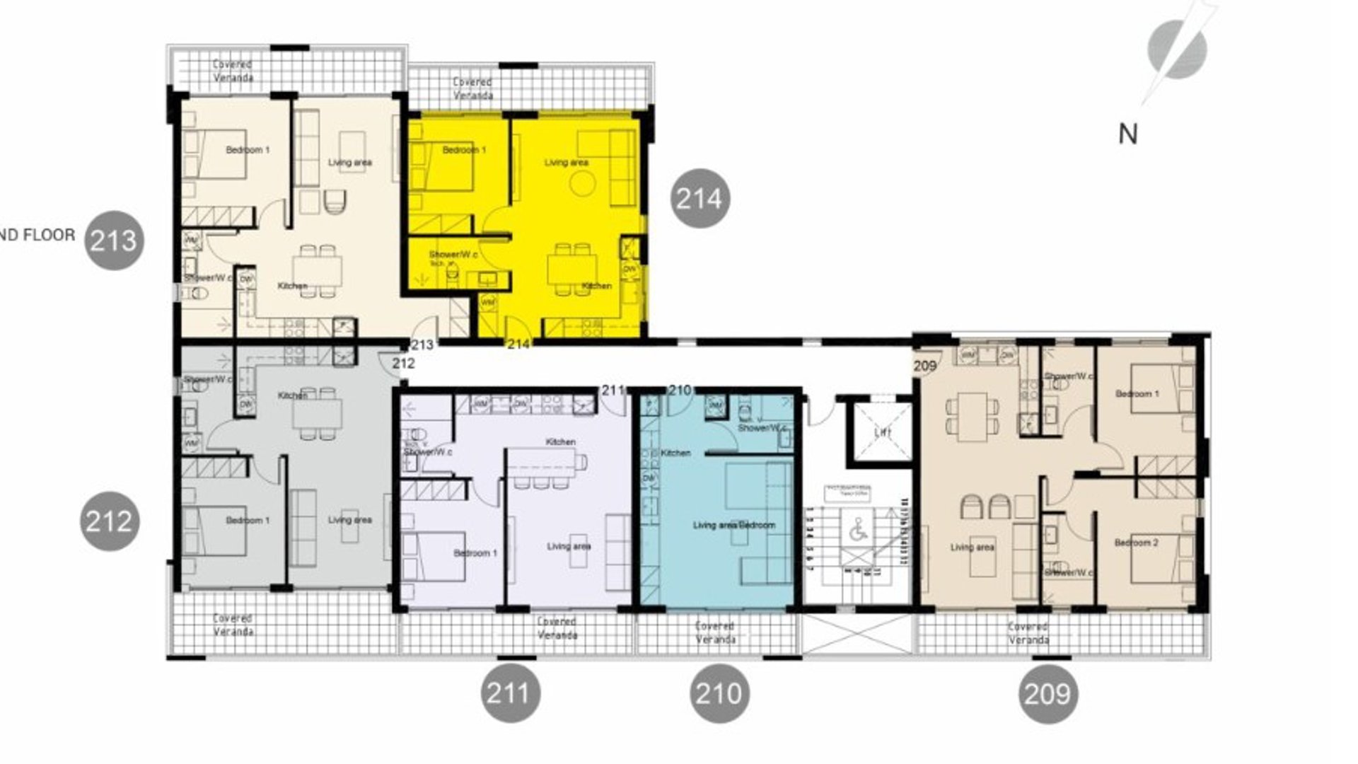 1 chambre Appartement à Paphos, Chypre No. 29010