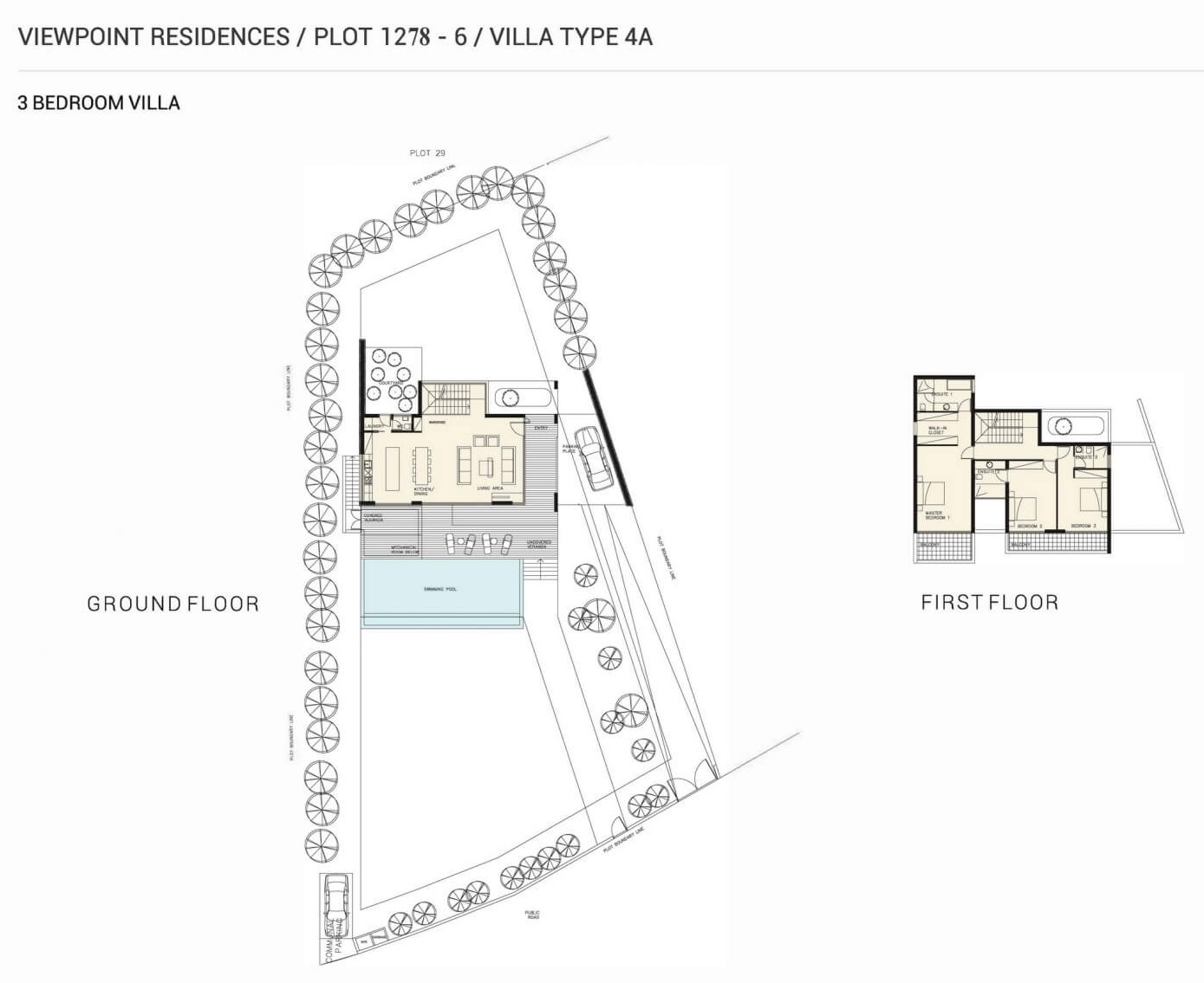 3 bedrooms Villa in Viewpoint Hills Pegeia, Paphos, Cyprus No. 9241