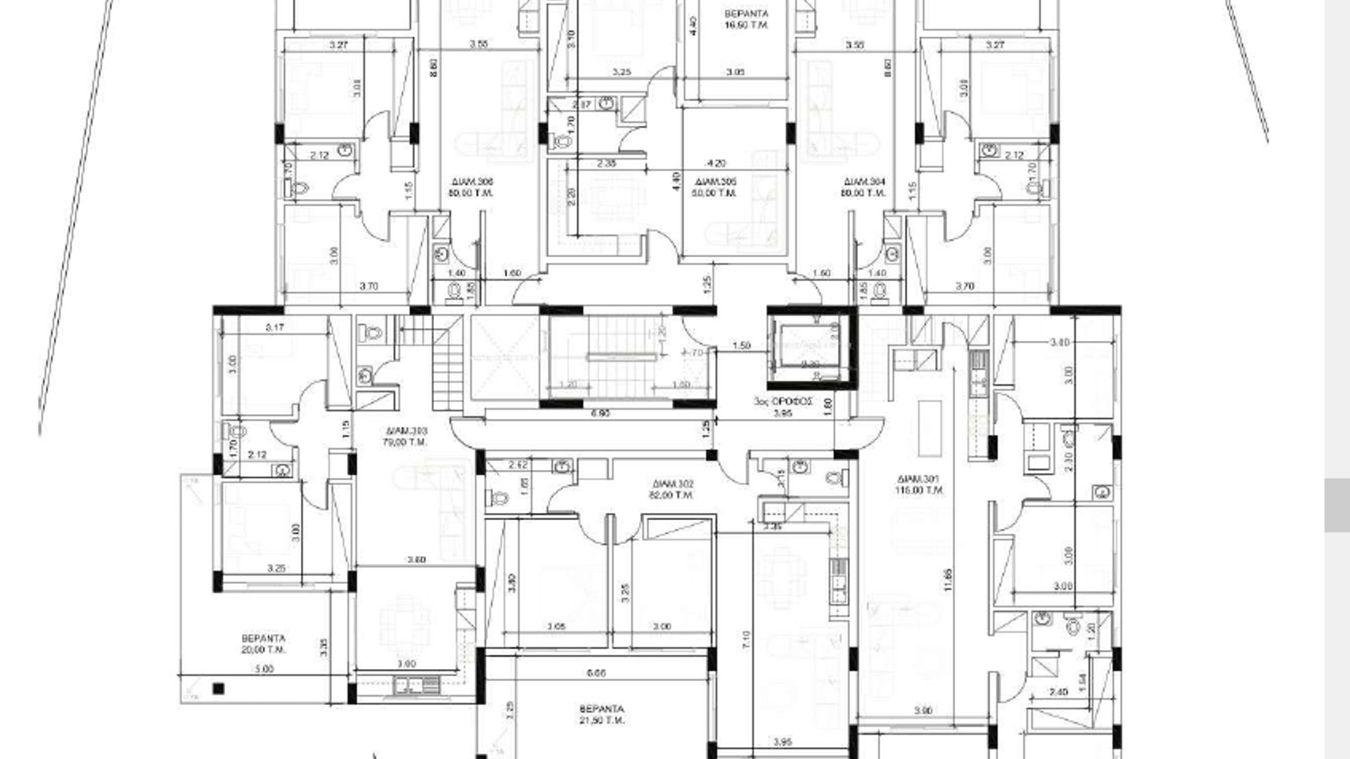 2 chambres Appartement à Mesa Geitonia, Limassol, Chypre No. 28625