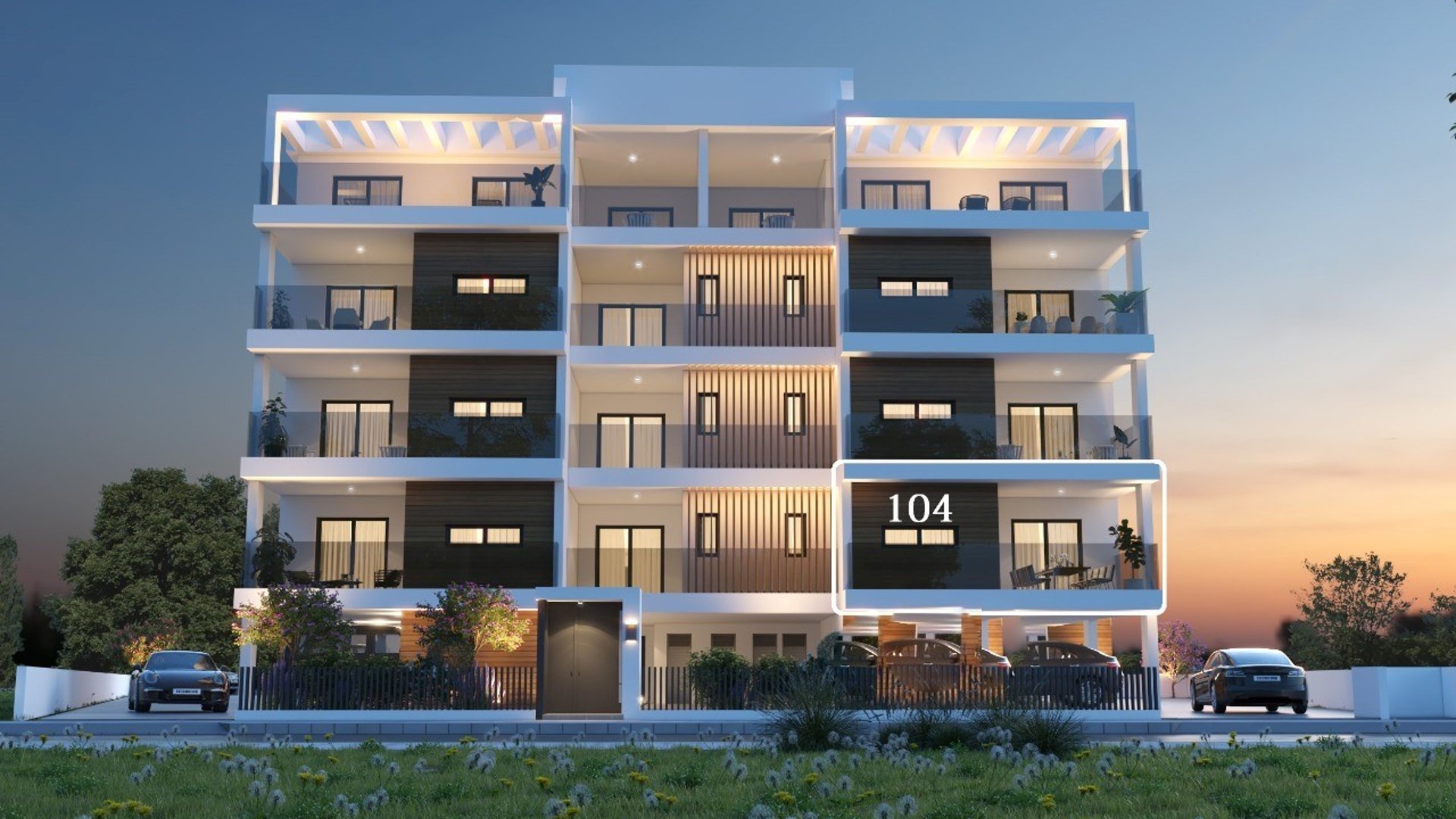 2 chambres Appartement à Mesa Geitonia, Limassol, Chypre No. 28625