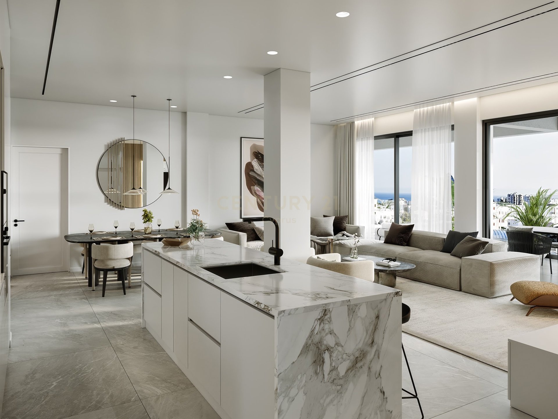 2 chambres Appartement à Agios Athanasios, Limassol, Chypre No. 35434