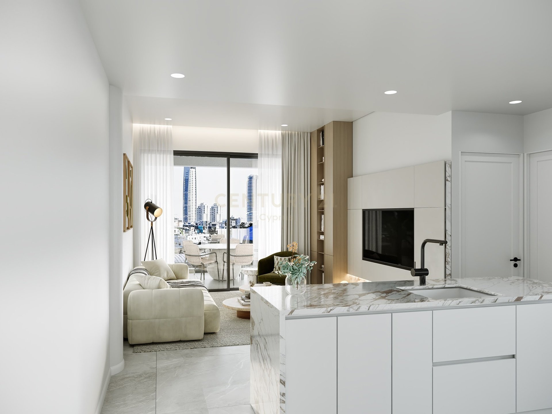 2 chambres Appartement à Agios Athanasios, Limassol, Chypre No. 35434