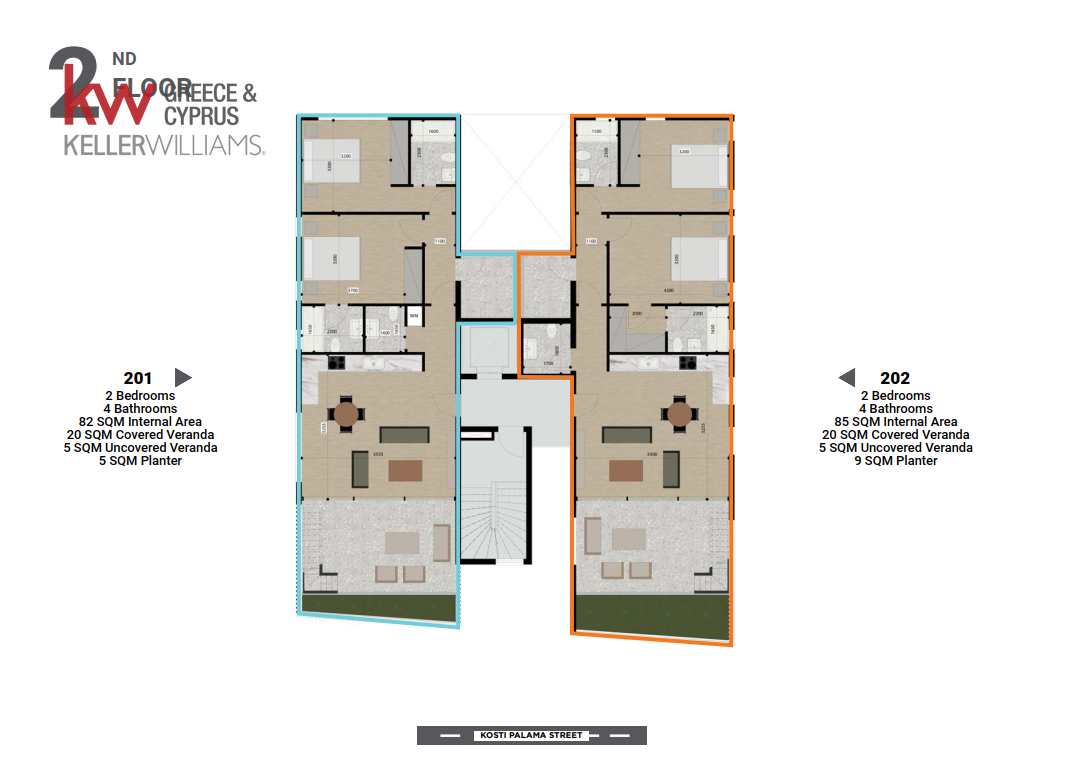 2 bedrooms Apartment in Aglandjia, Nicosia, Cyprus No. 51806