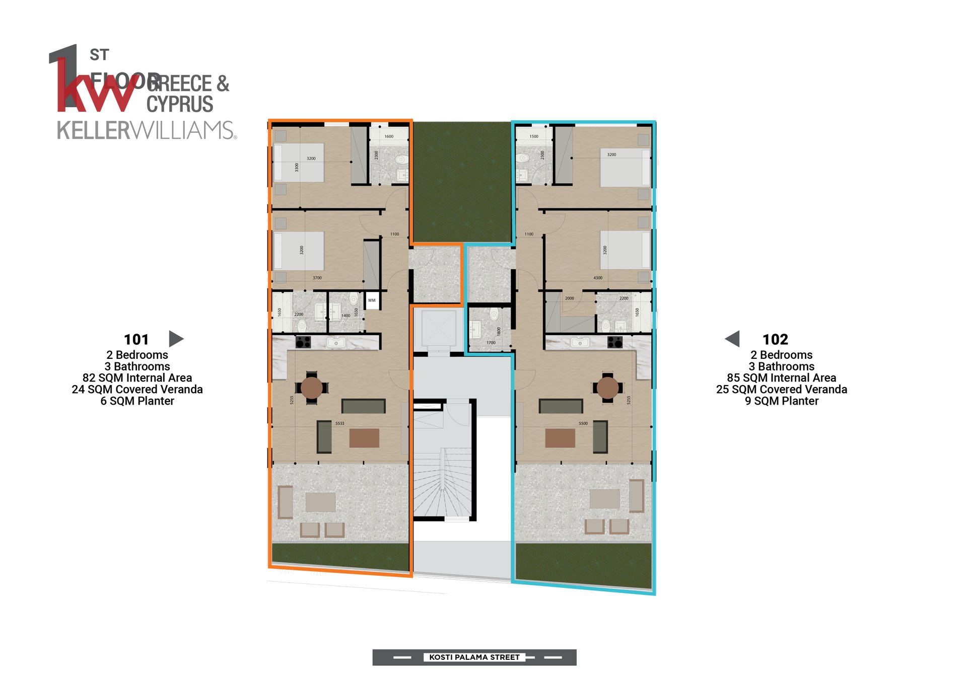2 bedrooms Apartment in Aglandjia, Nicosia, Cyprus No. 51807