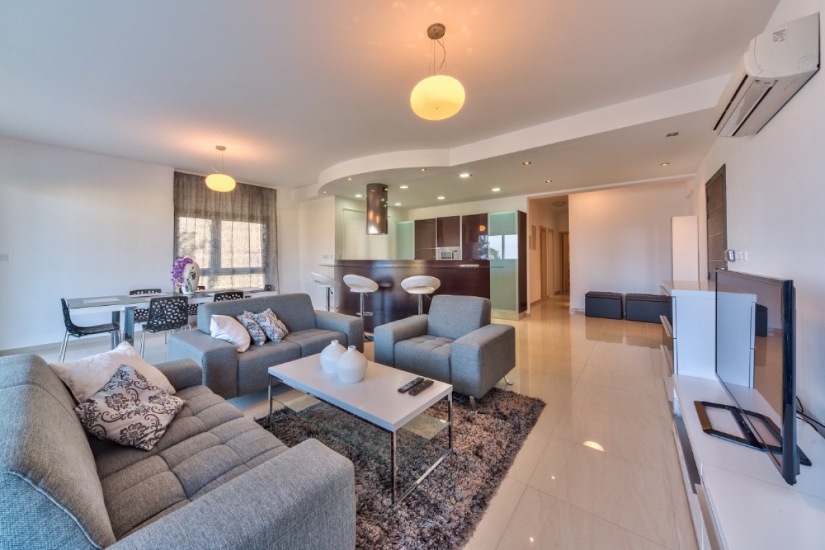 3 dormitorios Apartamento en Nicosia, Chipre No. 38262