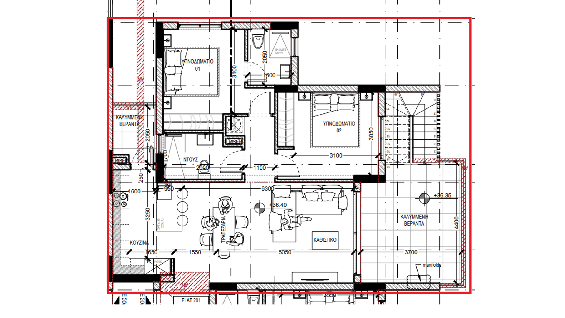 2 bedrooms Penthouse in Livadia, Larnaka, Cyprus No. 27338
