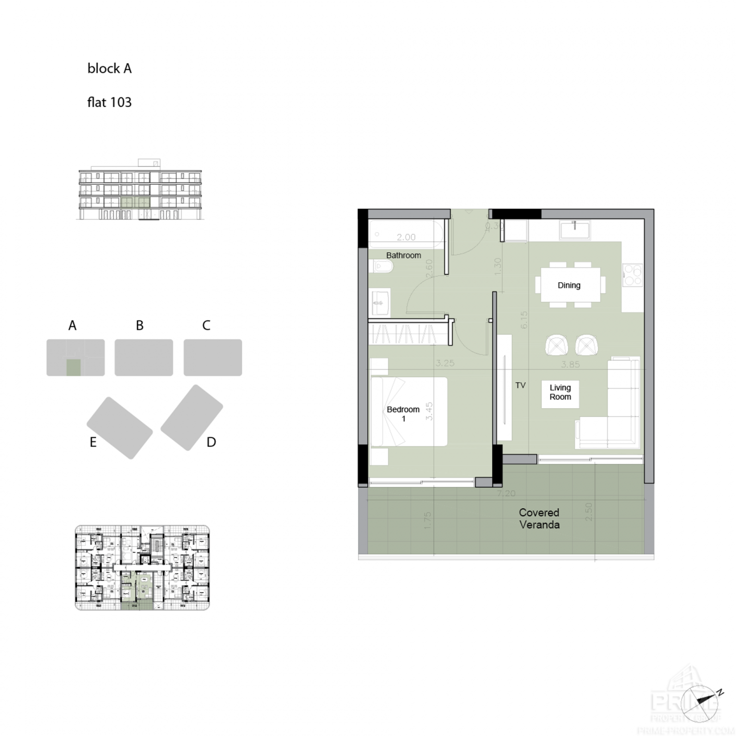 Studio Apartment in Asomatos, Limassol, Cyprus No. 27357