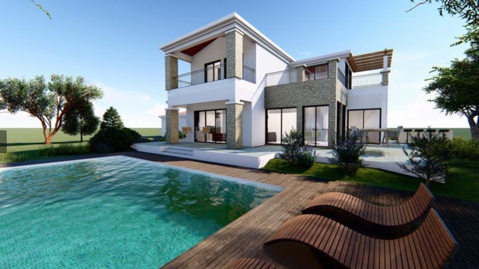 5 chambres Villa à Sea Caves, Pegeia, Paphos, Chypre No. 28373
