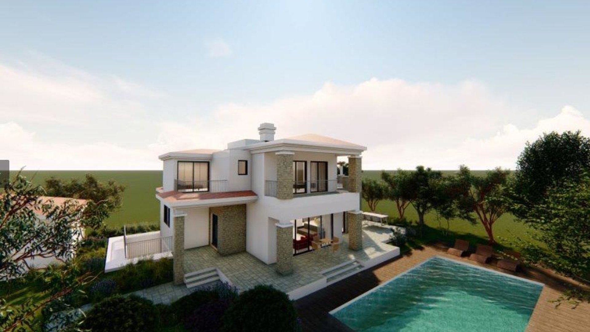 5 chambres Villa à Sea Caves, Pegeia, Paphos, Chypre No. 28373