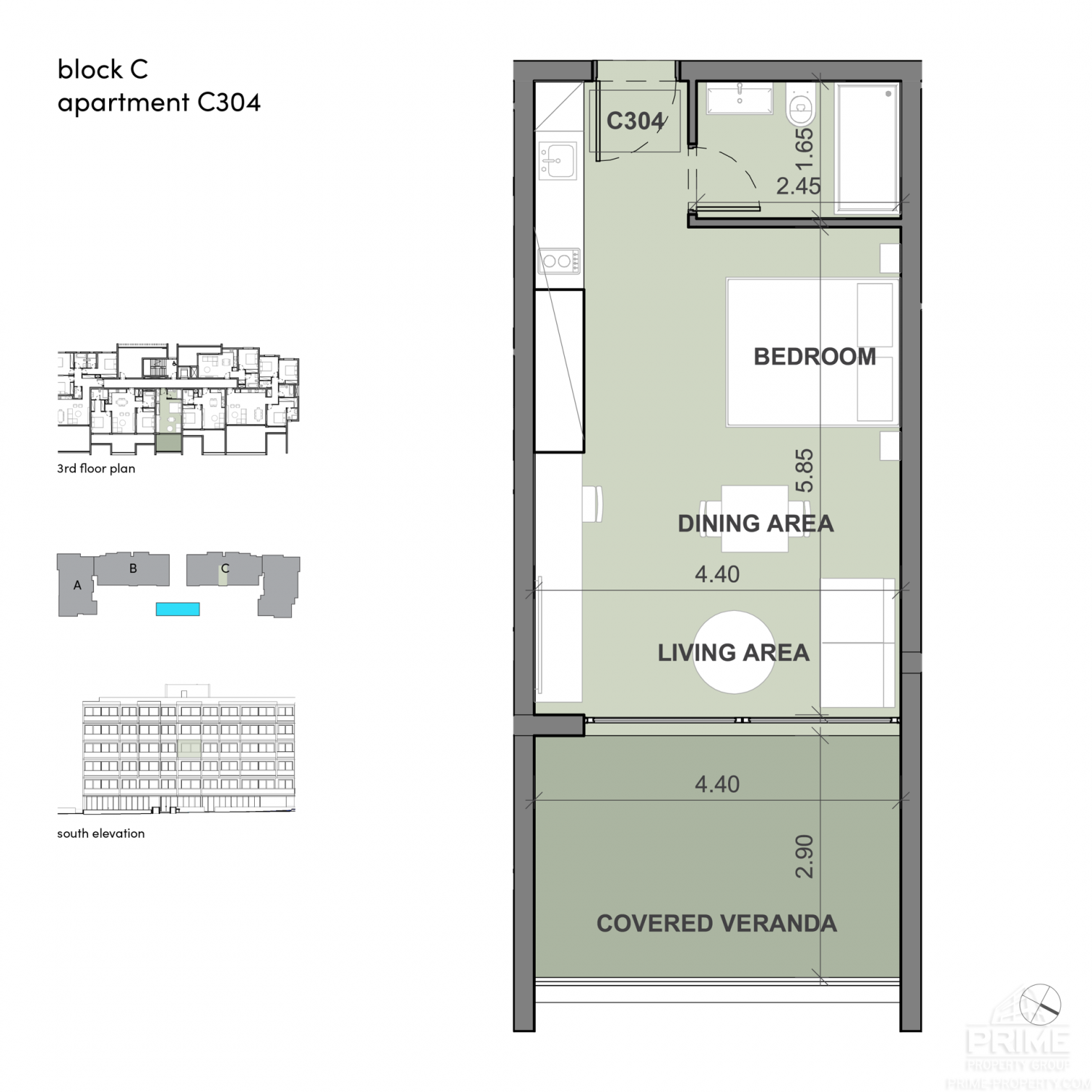 Studio Appartement à Limassol, Chypre No. 26903