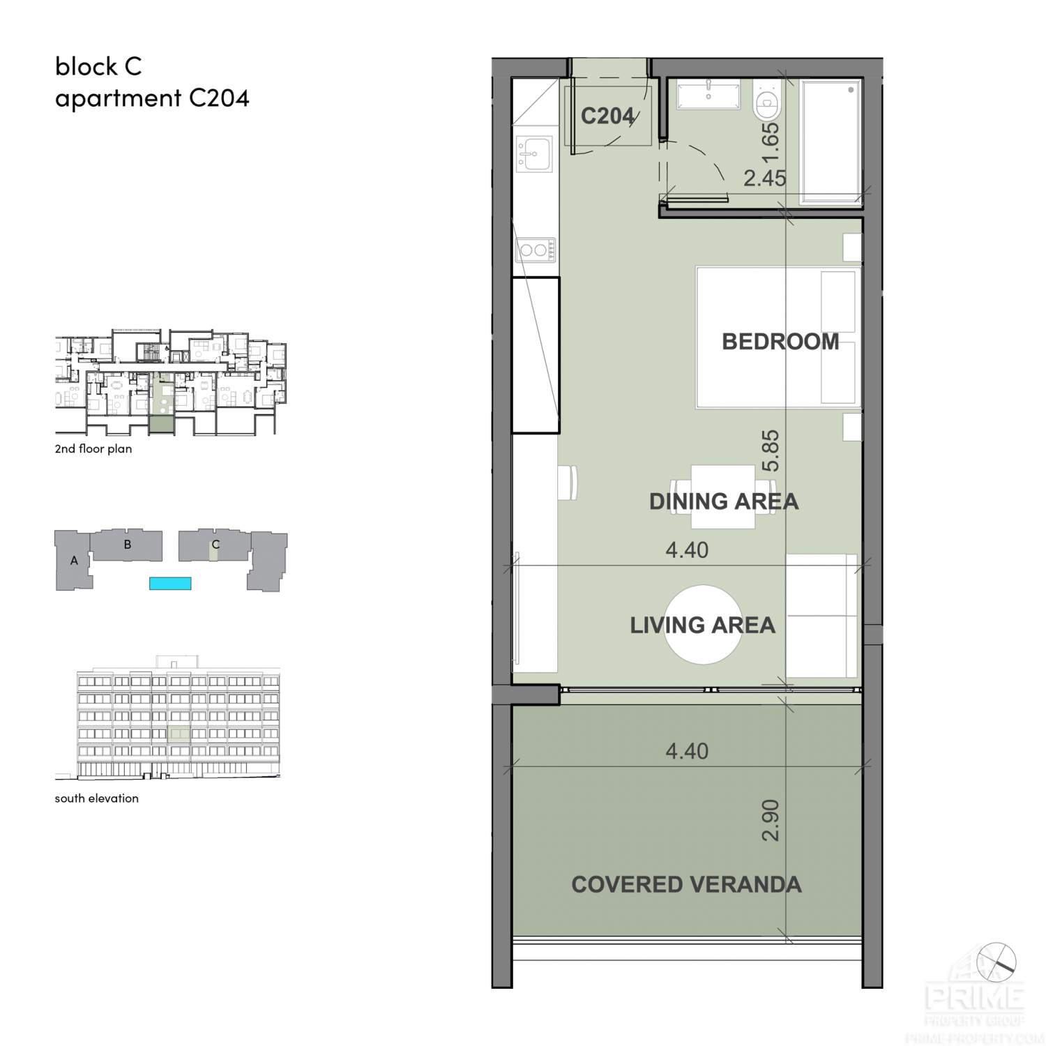 Studio Appartement à Limassol, Chypre No. 26899