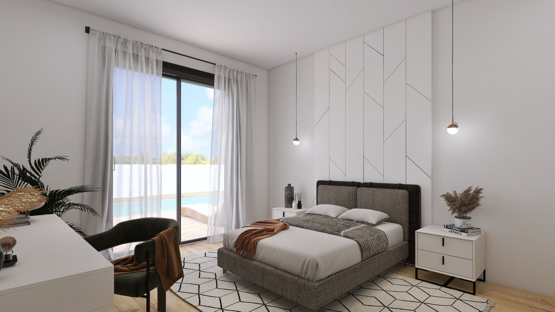 3 chambres Bungalow à Larnaca, Larnaka, Chypre No. 28352